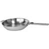 POELE 24CM STRATE AMOVIBLE INOX - CRISTEL