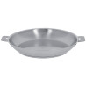 POELE 20CM STRATE AMOVIBLE INOX - CRISTEL