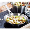 POELE 1826 - 26CM - INOX - CRISTEL