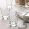 OPTIC - SET 6 VERRES BAS - LEONARDO