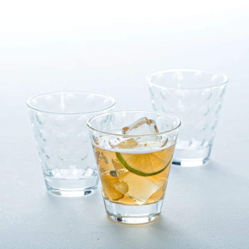 OPTIC - SET 6 VERRES BAS - LEONARDO