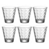 BOITE DE 6 VERRES BAS - OPTIC - LEONARDO