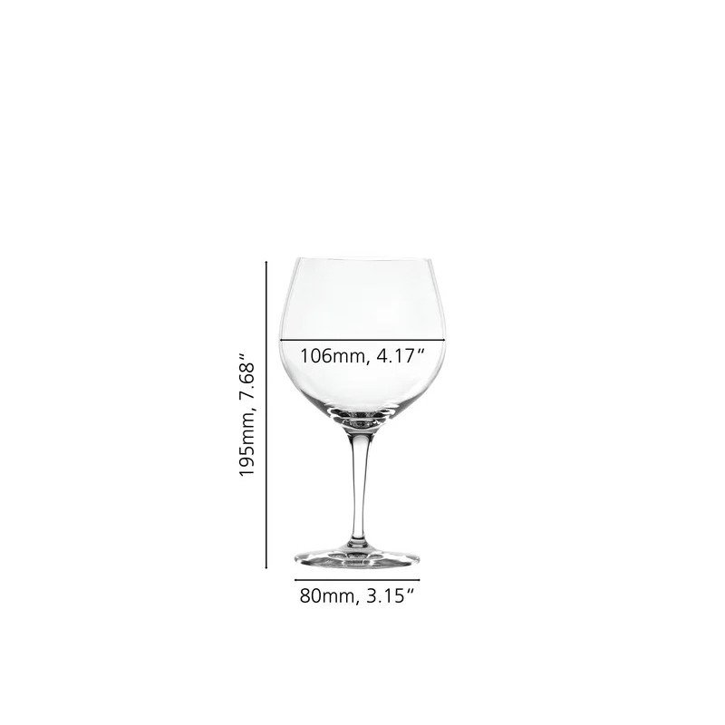 BOITE DE 4 VERRES A GIN- SPIEGELAU