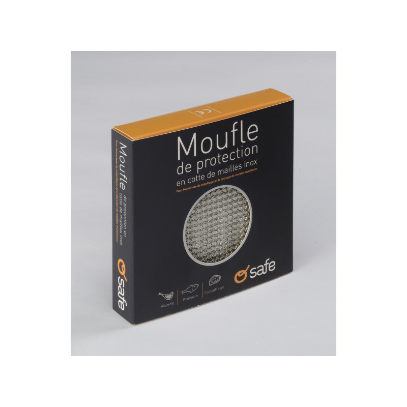 MOUFLE A HUITRES COTE DE MAILLE - NOVAC