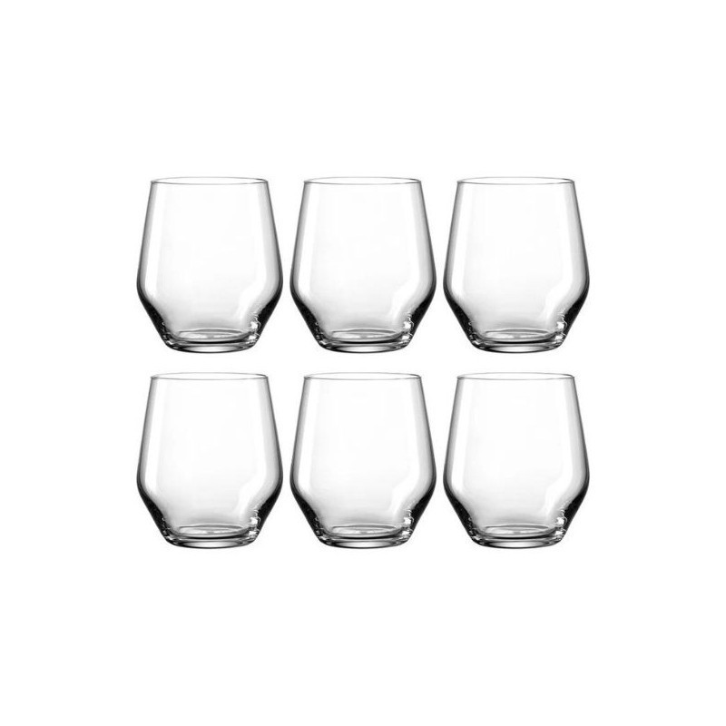 BOITE DE 6 GOBELETS 31CL - TWENTY 4 - LEONARDO