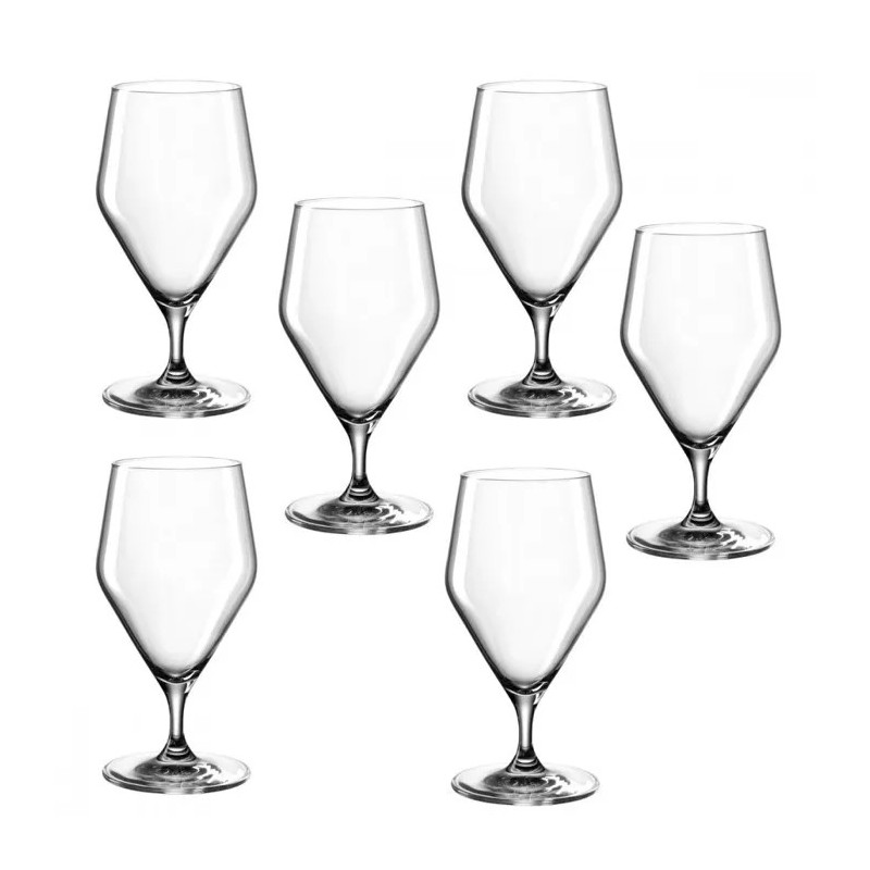 BOITE DE 6 VERRES 33CL - TWENTY 4 - LEONARDO