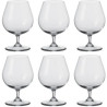 BOITE DE 6 VERRES COGNAC 40CL - CIAO - LEONARDO