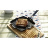 GRILL CARRE 24 CM NOIR MANCHE SILICONE - STAUB
