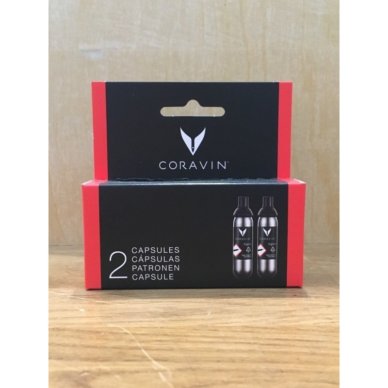 LOT DE 2 CAPSULES - CORAVIN
