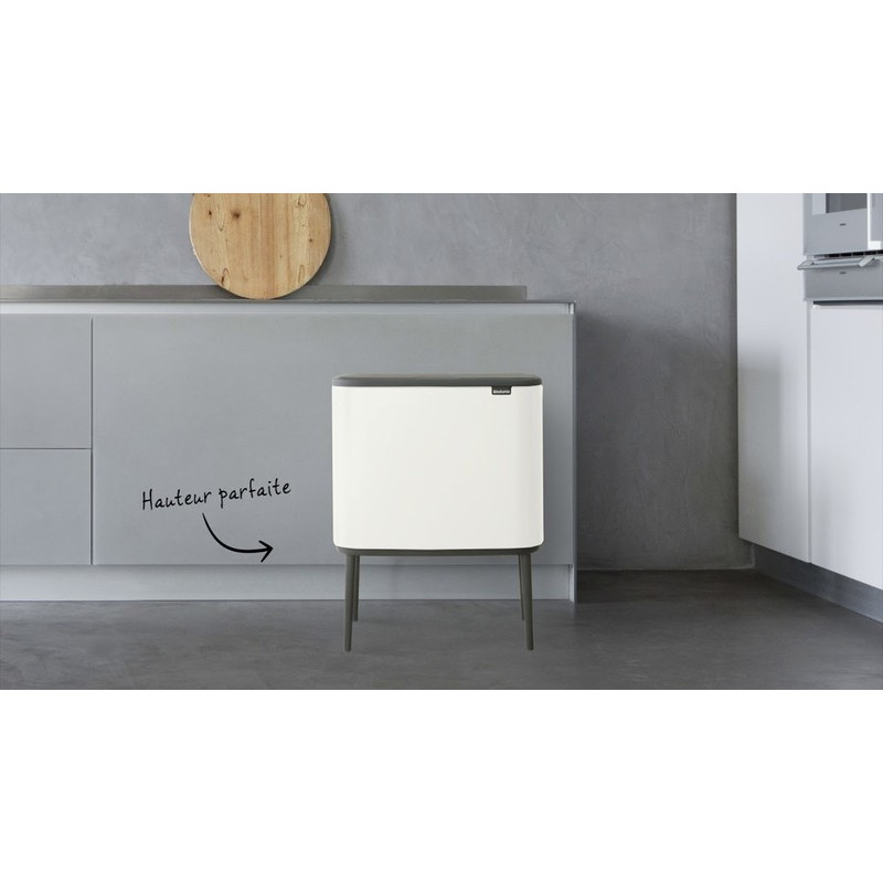 POUBELLE BO TOUCH BIN 11+23L - BRABANTIA