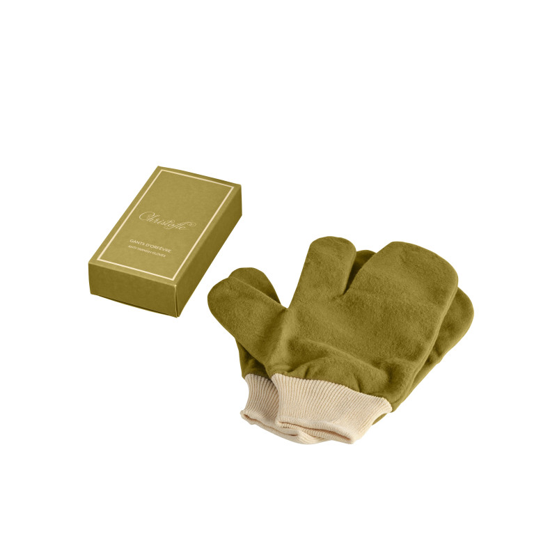 Boite de 2 gants pour argenterie