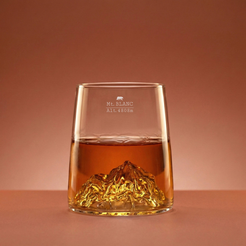 Coffret de 4 Verres shooters Topographic - ALASKAN MAKER