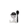 COQUETIER NOIR CICO - ALESSI