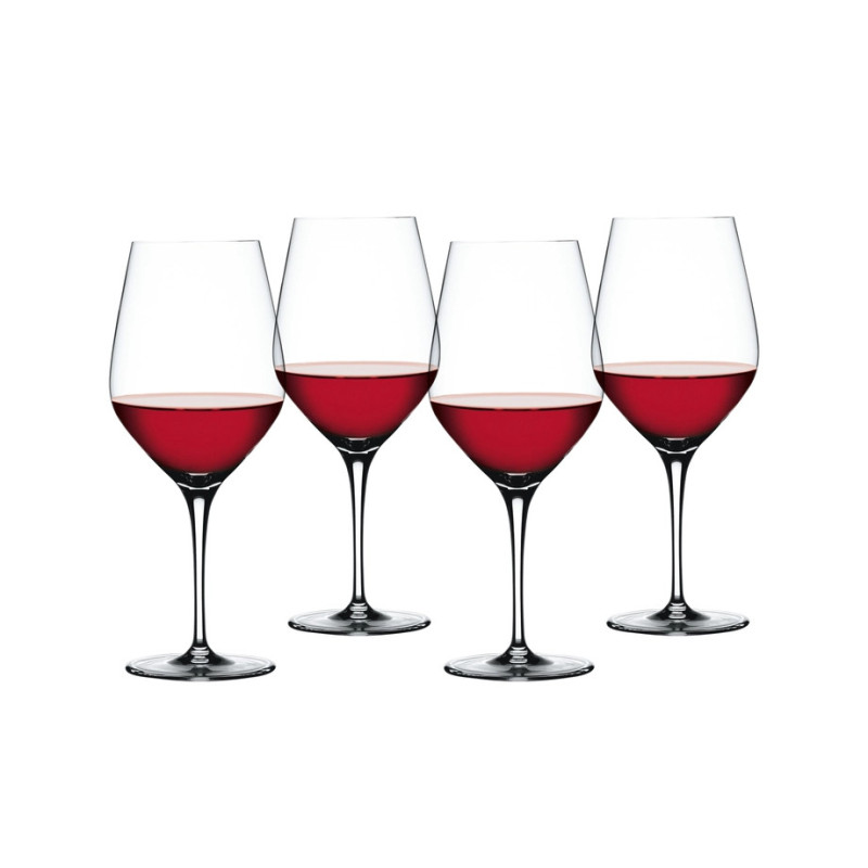 BOITE DE 4 VERRES AUTHENTIS - BORDEAUX- SPIEGELAU
