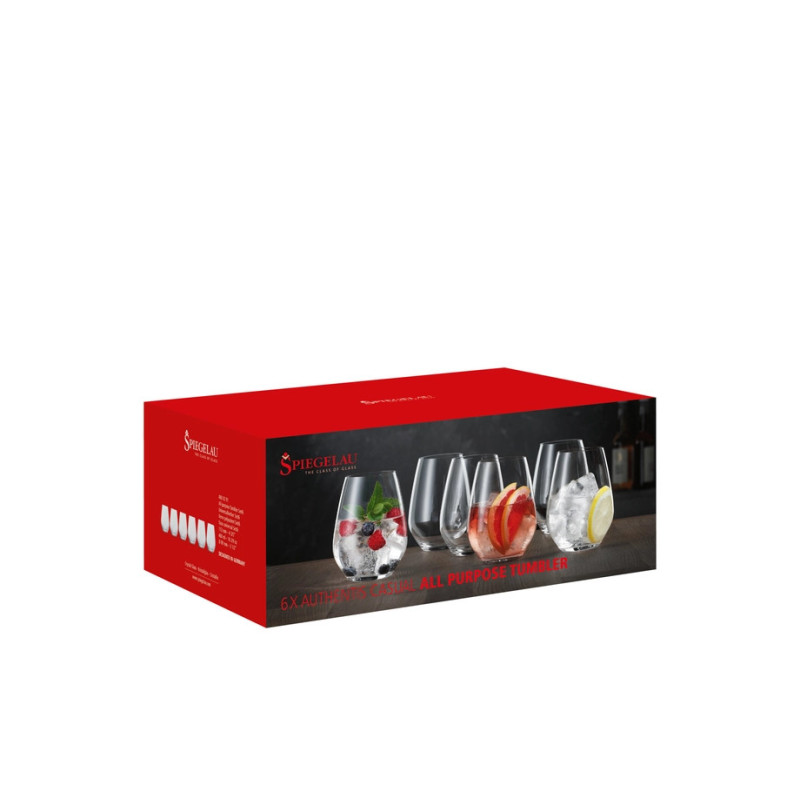BOITE 6 GOBELETS AUTHENTIS - SPIEGELAU