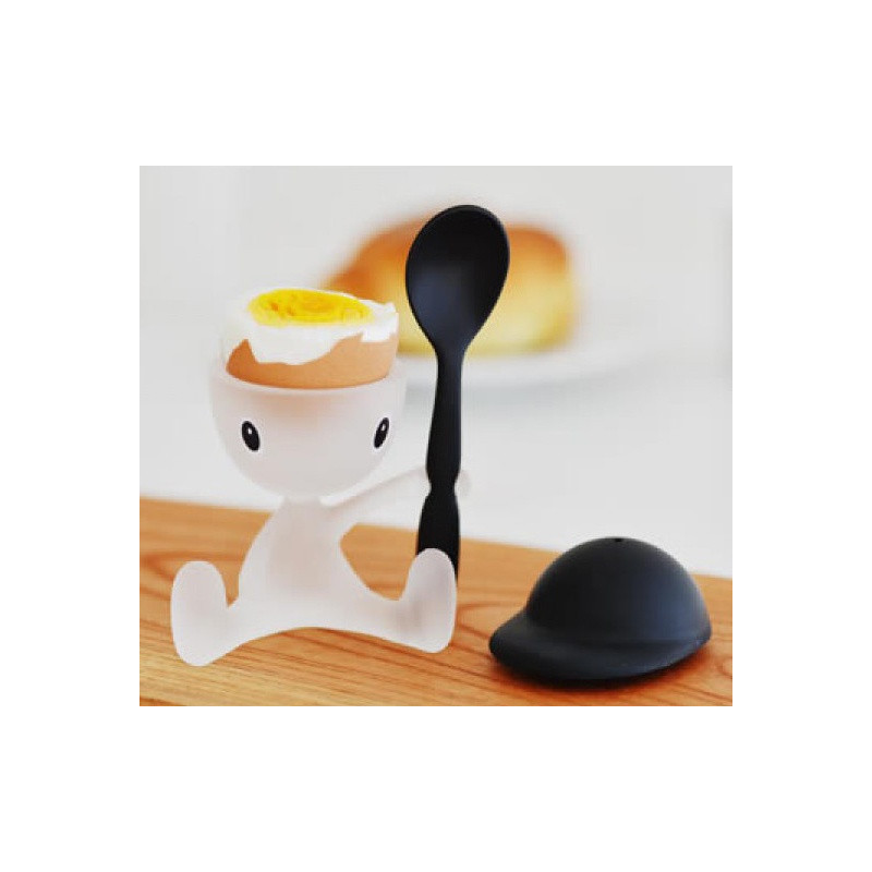 Coquetier NOIR CICO - ALESSI