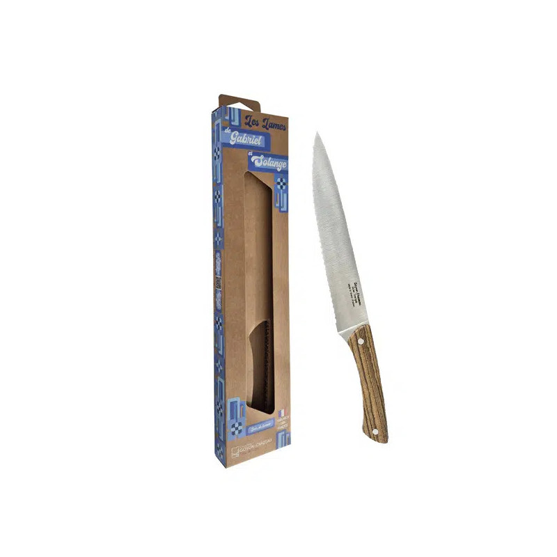 COUTEAU A PAIN 21CM GABRIEL